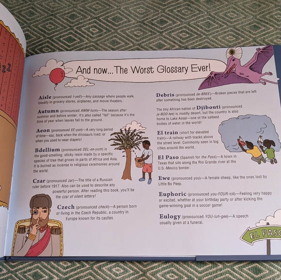 P is for Pterodactyl* *The Worst Alphabet Book Ever - Picture 14 of 14